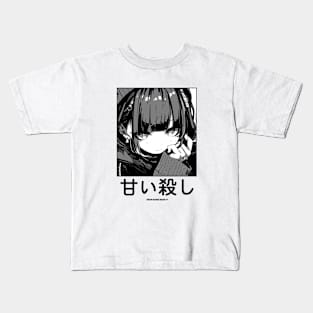 Kawaii Anime Cute Girl Japanese Manga Streetwear Urban Harajuku Style Kids T-Shirt